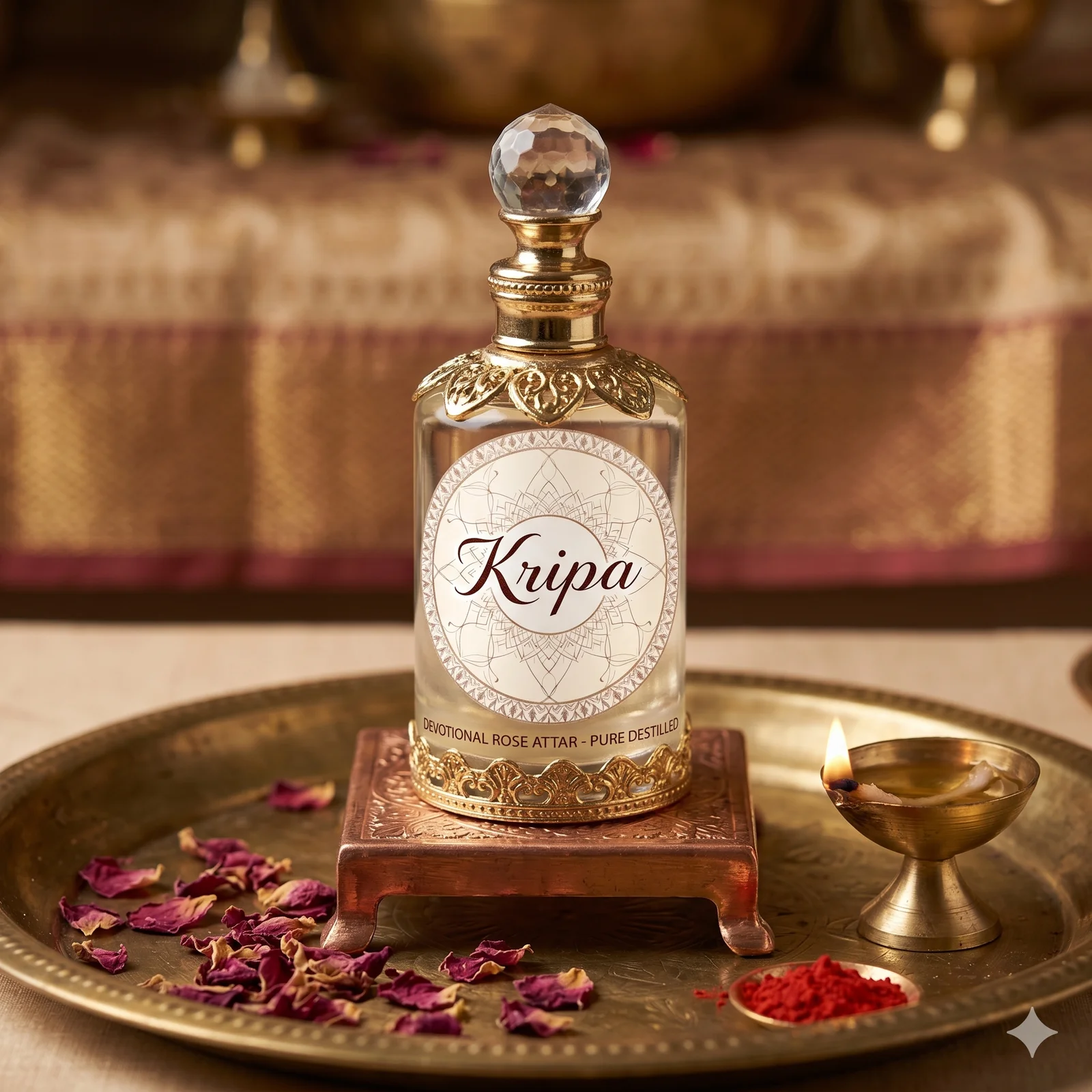 Kripa Signature Distilled Rose Attar